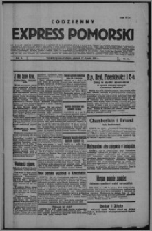 Codzienny Express Pomorski 1926.01.17, R. 2, nr 14