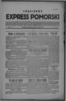 Codzienny Express Pomorski 1926.02.04, R. 2, nr 32