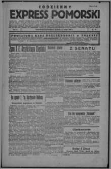 Codzienny Express Pomorski 1926.02.21, R. 2, nr 48
