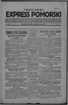 Codzienny Express Pomorski 1926.03.08, R. 2, nr 63