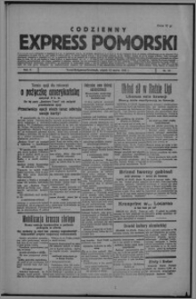 Codzienny Express Pomorski 1926.03.12, R. 2, nr 67
