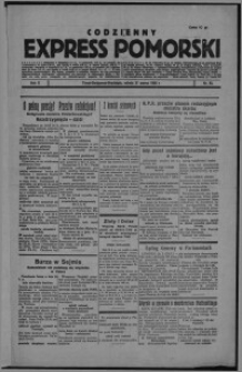 Codzienny Express Pomorski 1926.03.27, R. 2, nr 82