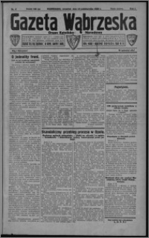 Gazeta Wąbrzeska : organ katolicko-narodowy 1929.10.10, R. 1, nr 4