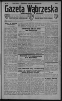 Gazeta Wąbrzeska : organ katolicko-narodowy 1929.10.24, R. 1, nr 10