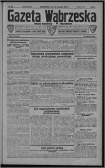 Gazeta Wąbrzeska : organ katolicko-narodowy 1929.11.16, R. 1, nr 20