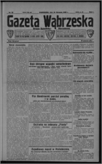 Gazeta Wąbrzeska : organ katolicko-narodowy 1929.11.21, R. 1, nr 22