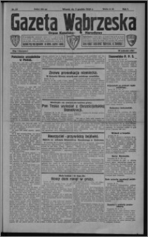 Gazeta Wąbrzeska : organ katolicko-narodowy 1929.12.03, R. 1, nr 27