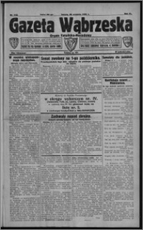 Gazeta Wąbrzeska : organ katolicko-narodowy 1931.09.26, R. 3, nr 112