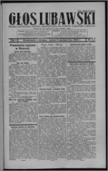 Głos Lubawski : polsko-katolicka gazeta bezpartyjna na powiat lubawski i okolice 1934.10.06, R. 1, nr 29 + Dodatek Rolniczy