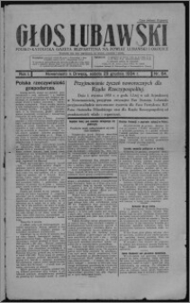 Głos Lubawski : polsko-katolicka gazeta bezpartyjna na powiat lubawski i okolice 1934.12.29, R. 1, nr 64 + Dodatek Rolniczy