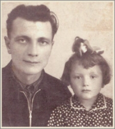 Pierwszy mąż Jadwigi Hoppen, Leonard Halicki z córką