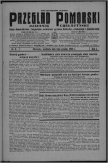 Przegląd Pomorski : dziennik chełmżyński : pismo demokratyczne i bezpartyjne poświęcone sprawom kulturalno-oświatowym i gospodarczym 1928.12.02, R. 1, nr 5 + Strzecha Rodzinna nr 4