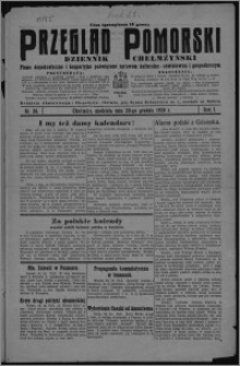 Przegląd Pomorski : dziennik chełmżyński : pismo demokratyczne i bezpartyjne poświęcone sprawom kulturalno-oświatowym i gospodarczym 1928.12.30, R. 1, nr 26 + Strzecha Rodzinna nr 8