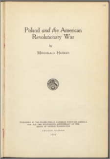 Poland and the American Revolutionary War