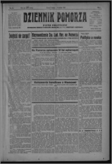 Dziennik Pomorza : pismo polityczne poświęcone obronie interesów rolnictwa, handlu, przemysłu i rzemiosła 1928.02.05, R. 1, nr 13