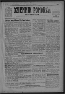 Dziennik Pomorza : pismo polityczne poświęcone obronie interesów rolnictwa, handlu, przemysłu i rzemiosła 1928.02.09, R. 1, nr 16