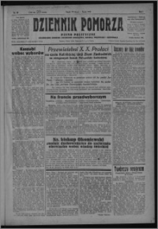 Dziennik Pomorza : pismo polityczne poświęcone obronie interesów rolnictwa, handlu, przemysłu i rzemiosła 1928.02.22, R. 1, nr 27