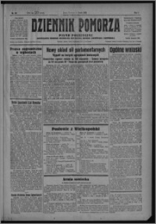 Dziennik Pomorza : pismo polityczne poświęcone obronie interesów rolnictwa, handlu, przemysłu i rzemiosła 1928.03.07, R. 1, nr 39