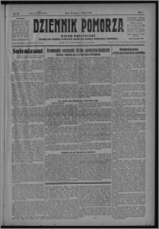 Dziennik Pomorza : pismo polityczne poświęcone obronie interesów rolnictwa, handlu, przemysłu i rzemiosła 1928.03.20, R. 1, nr 50