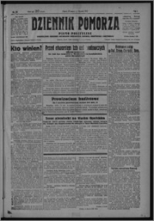 Dziennik Pomorza : pismo polityczne poświęcone obronie interesów rolnictwa, handlu, przemysłu i rzemiosła 1928.03.27, R. 1, nr 56