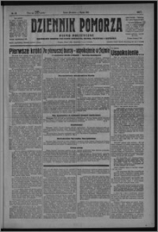 Dziennik Pomorza : pismo polityczne poświęcone obronie interesów rolnictwa, handlu, przemysłu i rzemiosła 1928.03.30, R. 1, nr 59