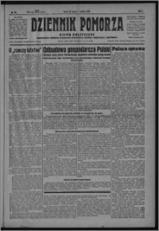 Dziennik Pomorza : pismo polityczne poświęcone obronie interesów rolnictwa, handlu, przemysłu i rzemiosła 1928.03.31, R. 1, nr 60