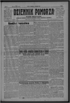 Dziennik Pomorza : pismo polityczne poświęcone obronie interesów rolnictwa, handlu, przemysłu i rzemiosła 1928.04.01, R. 1, nr 61