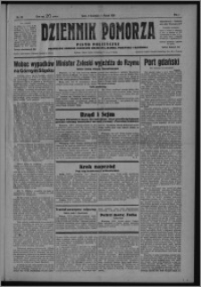 Dziennik Pomorza : pismo polityczne poświęcone obronie interesów rolnictwa, handlu, przemysłu i rzemiosła 1928.04.06, R. 1, nr 65