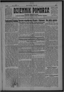 Dziennik Pomorza : pismo polityczne poświęcone obronie interesów rolnictwa, handlu, przemysłu i rzemiosła 1928.04.13, R. 1, nr 69