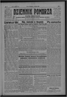 Dziennik Pomorza : pismo polityczne poświęcone obronie interesów rolnictwa, handlu, przemysłu i rzemiosła 1928.04.15, R. 1, nr 71