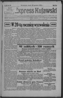 Express Kujawski 1938.12.28, R. 16, nr 295 + Nowy Kurier Dodatek świąteczny