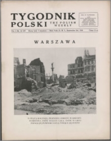 Tygodnik Polski = The Polish Weekly / Koło Pisarzy z Polski 1944, R. 2 nr 35 (87)