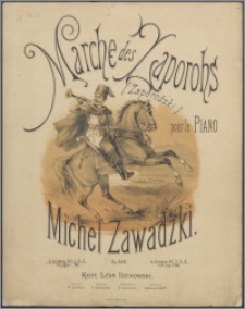 Marche des Zaporohs [Zaporožski] : pour le piano a 4 mains : op. 340 No 1