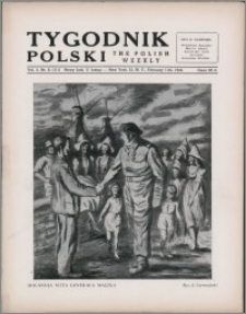 Tygodnik Polski = The Polish Weekly / Koło Pisarzy z Polski 1945, R. 3 nr 6 (111)