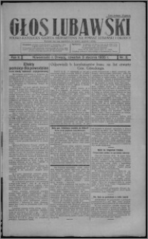 Głos Lubawski : polsko-katolicka gazeta bezpartyjna na powiat lubawski i okolice 1935.01.03, R. 2, nr 2
