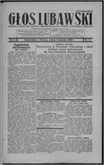 Głos Lubawski : polsko-katolicka gazeta bezpartyjna na powiat lubawski i okolice 1935.01.05, R. 2, nr 3 + Dodatek Rolniczy