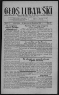 Głos Lubawski : polsko-katolicka gazeta bezpartyjna na powiat lubawski i okolice 1935.01.15, R. 2, nr 7