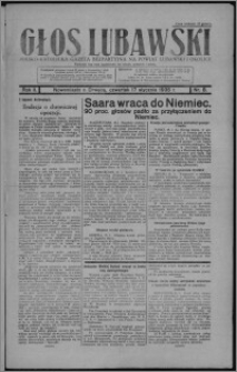 Głos Lubawski : polsko-katolicka gazeta bezpartyjna na powiat lubawski i okolice 1935.01.17, R. 2, nr 8