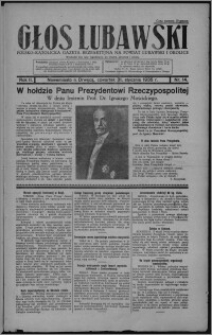 Głos Lubawski : polsko-katolicka gazeta bezpartyjna na powiat lubawski i okolice 1935.01.31, R. 2, nr 14