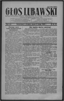 Głos Lubawski : polsko-katolicka gazeta bezpartyjna na powiat lubawski i okolice 1935.02.05, R. 2, nr 16
