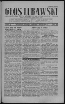 Głos Lubawski : polsko-katolicka gazeta bezpartyjna na powiat lubawski i okolice 1935.03.07, R. 2, nr 29