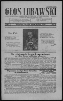 Głos Lubawski : polsko-katolicka gazeta bezpartyjna na powiat lubawski i okolice 1935.03.19, R. 2, nr 34
