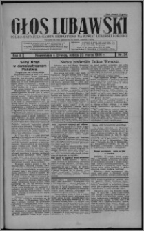 Głos Lubawski : polsko-katolicka gazeta bezpartyjna na powiat lubawski i okolice 1935.03.23, R. 2, nr 36 + Dodatek Rolniczy