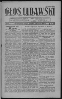 Głos Lubawski : polsko-katolicka gazeta bezpartyjna na powiat lubawski i okolice 1935.03.28, R. 2, nr 38