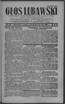 Głos Lubawski : polsko-katolicka gazeta bezpartyjna na powiat lubawski i okolice 1935.05.23, R. 2, nr 61