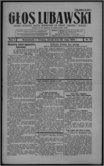 Głos Lubawski : polsko-katolicka gazeta bezpartyjna na powiat lubawski i okolice 1935.05.28, R. 2, nr 63