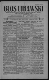 Głos Lubawski : polsko-katolicka gazeta bezpartyjna na powiat lubawski i okolice 1935.06.06, R. 2, nr 67