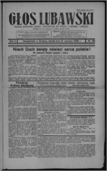 Głos Lubawski : polsko-katolicka gazeta bezpartyjna na powiat lubawski i okolice 1935.06.08, R. 2, nr 68 + Dodatek Rolniczy