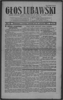 Głos Lubawski : polsko-katolicka gazeta bezpartyjna na powiat lubawski i okolice 1935.06.13, R. 2, nr 69