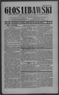 Głos Lubawski : polsko-katolicka gazeta bezpartyjna na powiat lubawski i okolice 1935.06.18, R. 2, nr 71